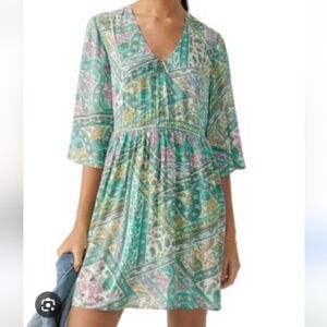 Ba&sh Fleur V Neck Dress